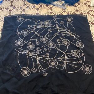 NWT Argenti Silk Wrap Black Chico’s